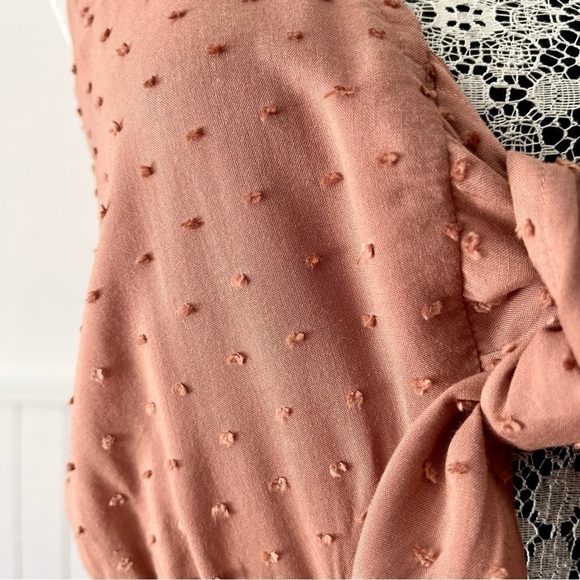 Cotton Candy LA Boho Cutout Tie Front Romper Size S - Picture 4 of 14